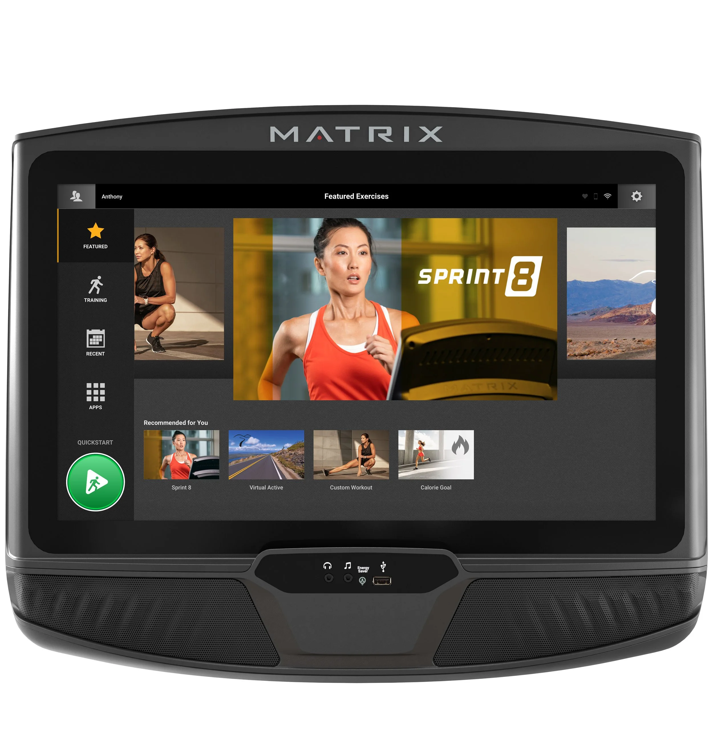 Matrix TF50 Treadmill All American Fitness